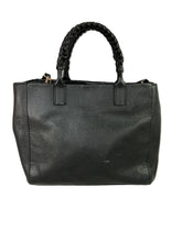 Kate Spade black leather satchel