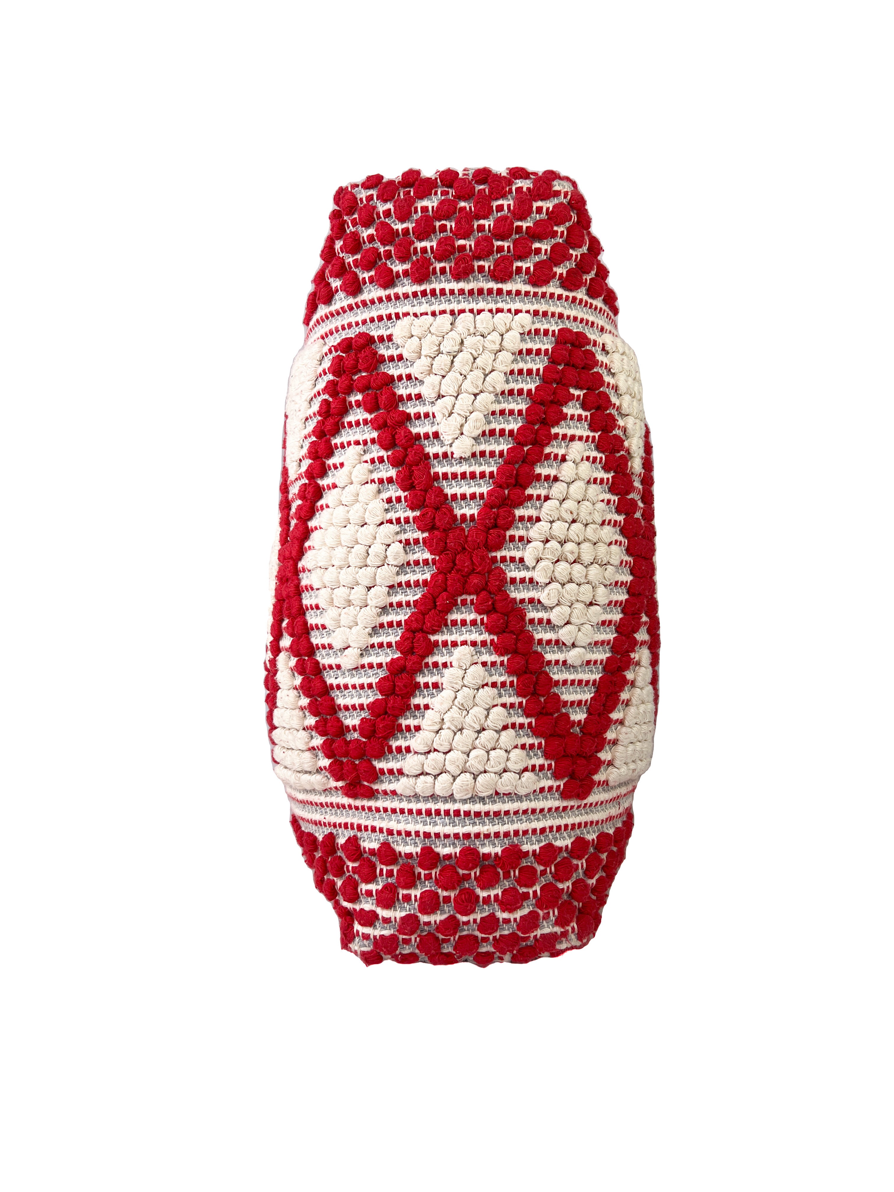 Antonello red, white, and blue tote