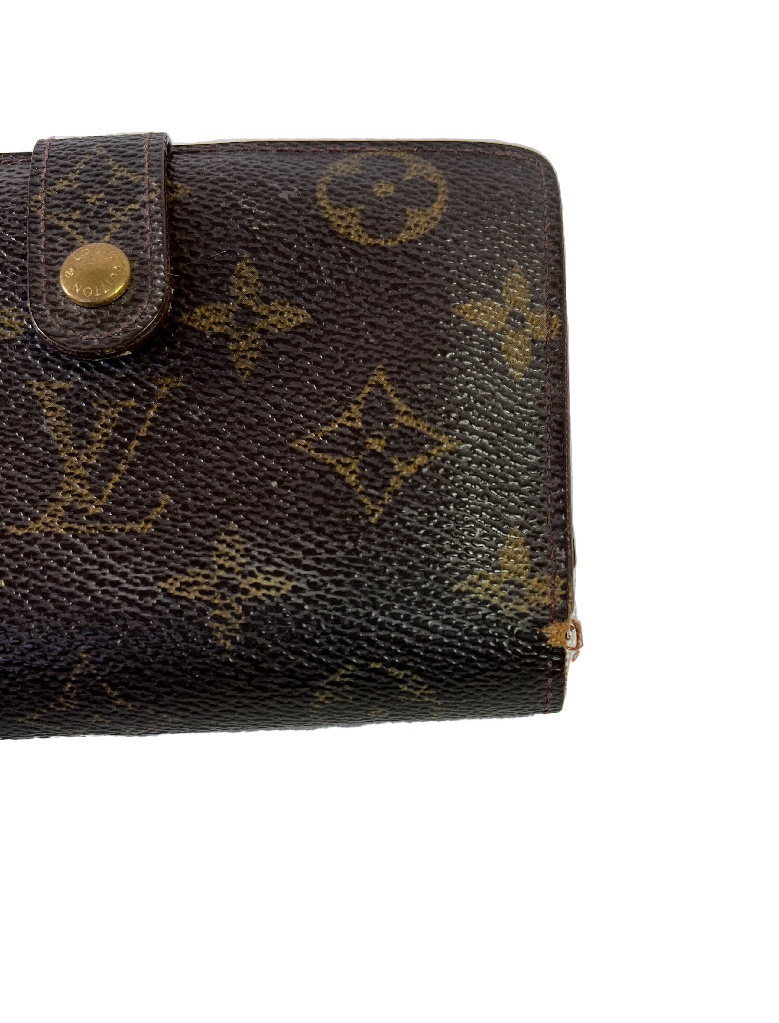 Louis Vuitton monogram vintage French purse wallet