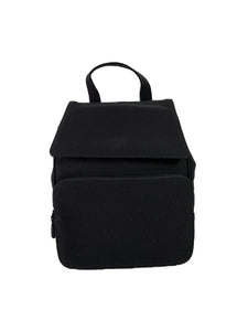 Salvatore Ferragamo black nylon vintage backpack