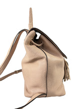 Tory Burch nude leather Taylor tassel backpack