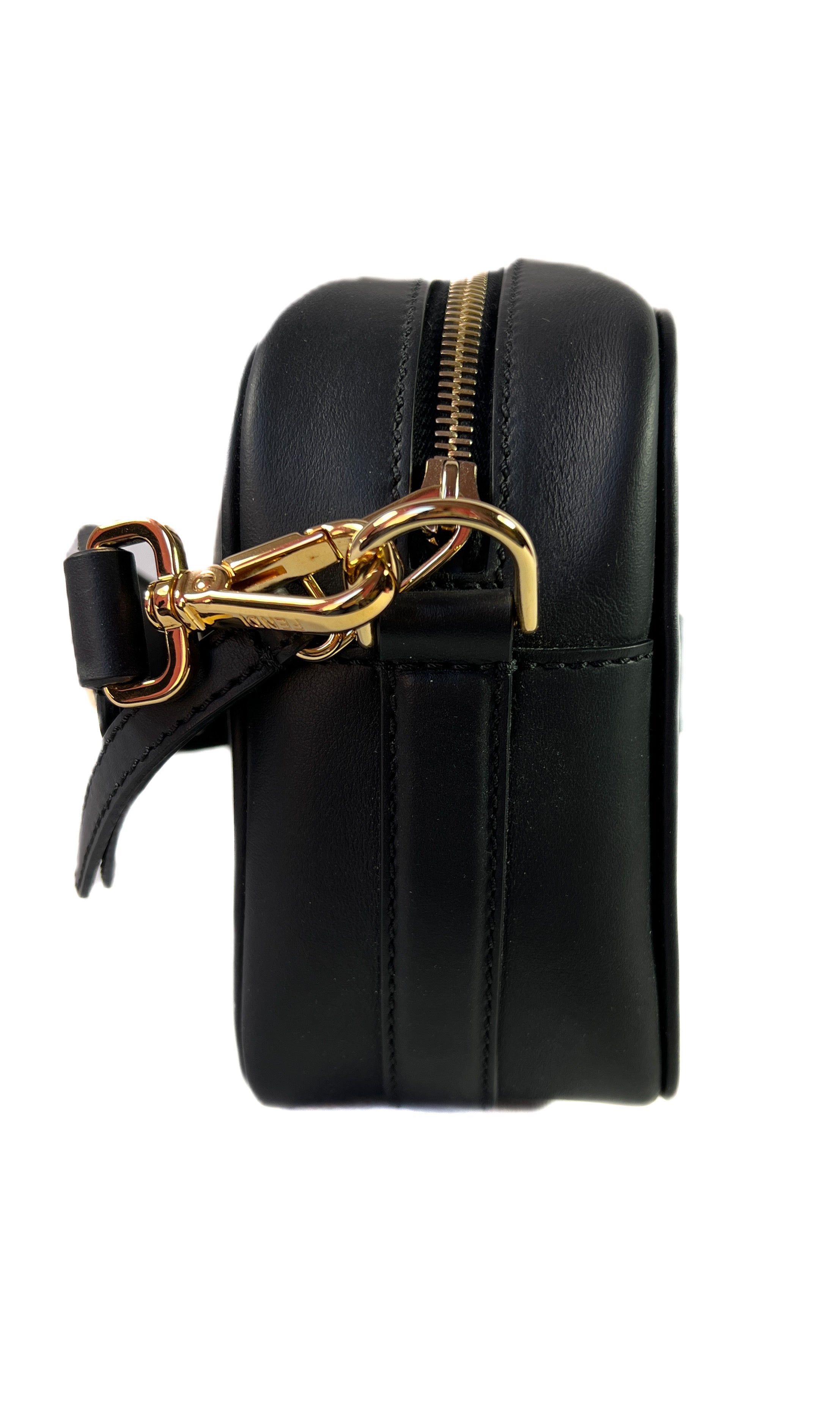 Fendi Vitello Century F is Fendi Camera Case Black