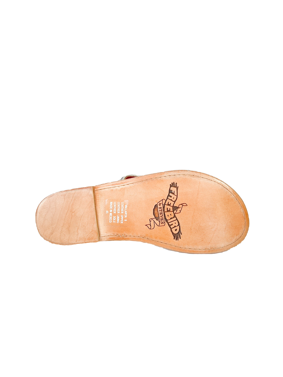 Freebird Vallarta snake print leather flip flops size 8 NEW