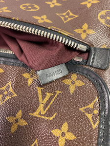 Louis Vuitton Brown Monogram Macassar Bass MM Cloth ref.652186 - Joli Closet