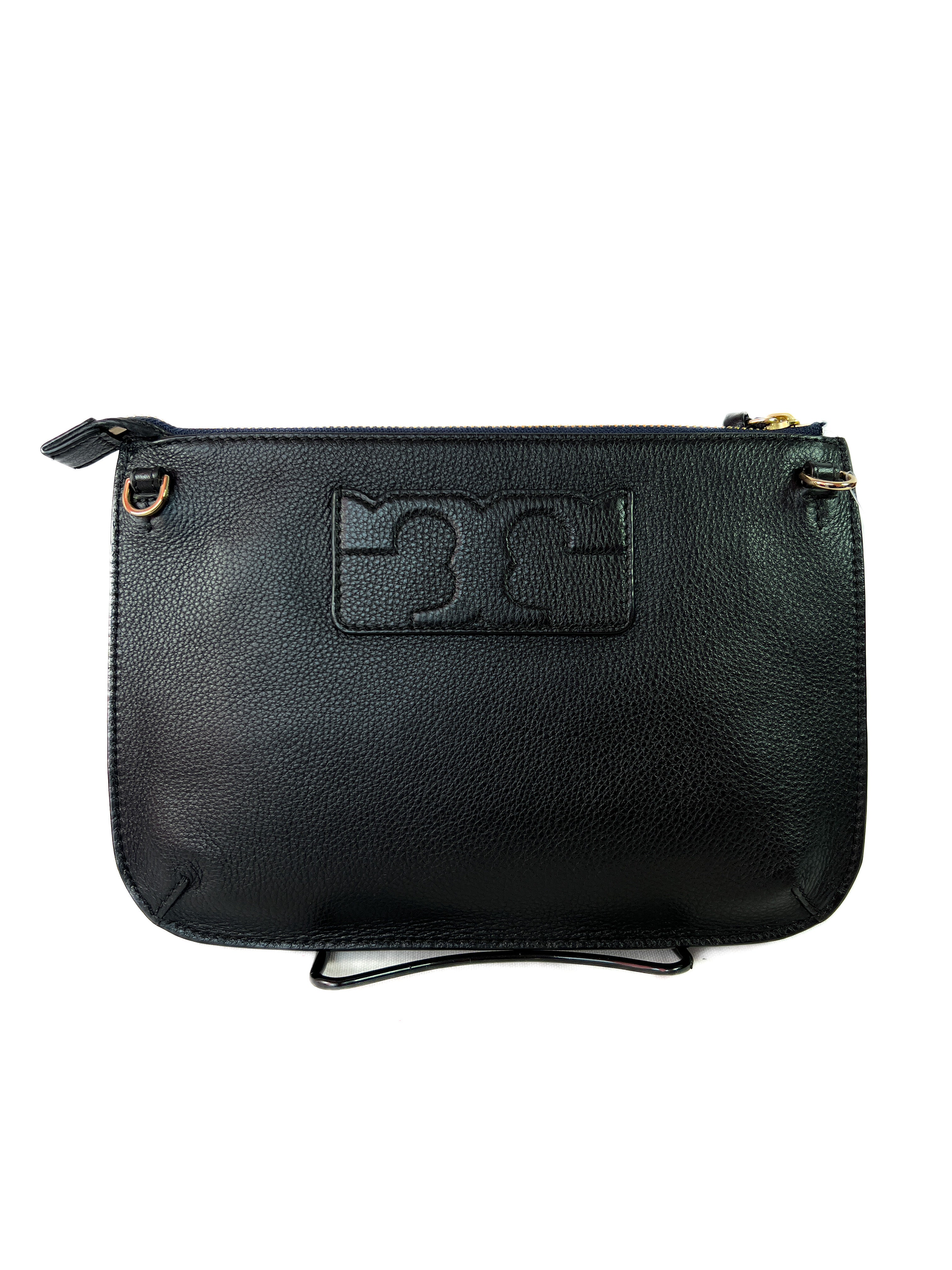 Tory Burch black leather crossbody