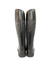 Gucci black signature rain boots size 38