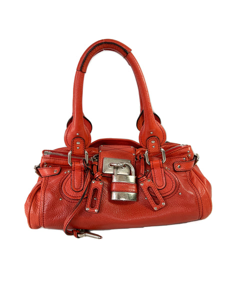 Vintage Chloé Paddington Bags orange Chloé Paddington Handbag