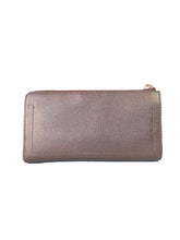Kate Spade bronze leather wallet