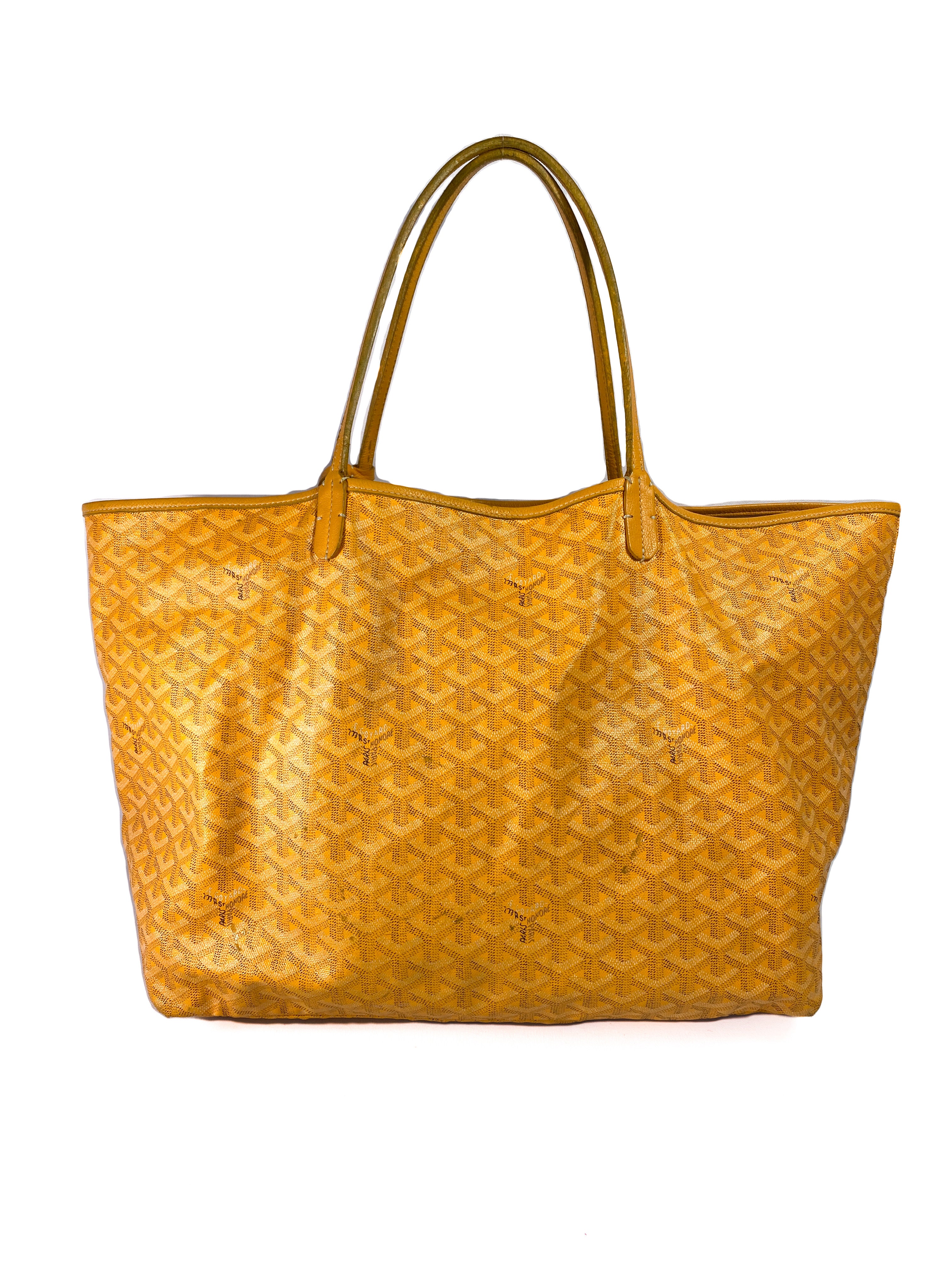 Goyard yellow Saint Louis GM tote