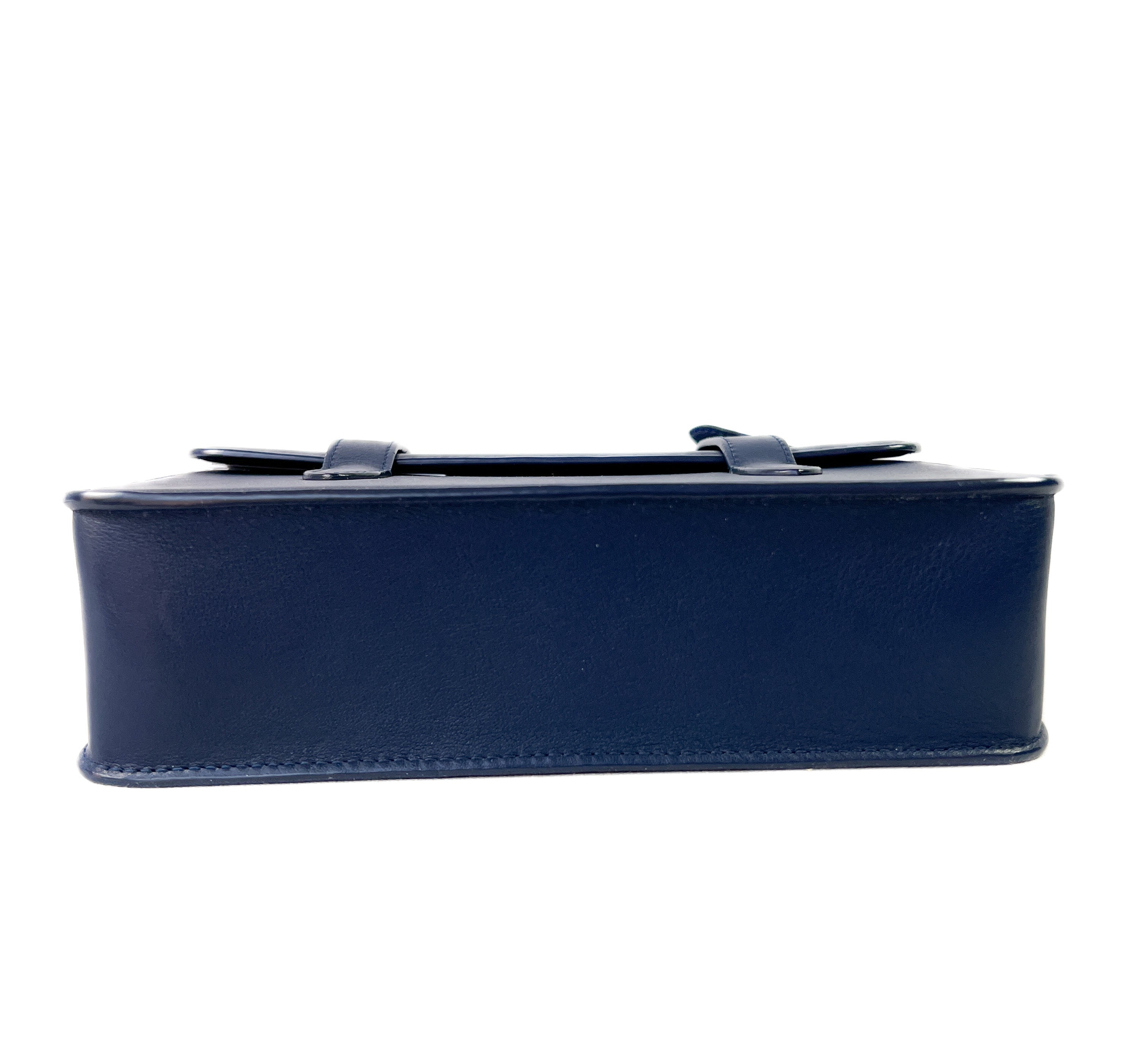 Strathberry navy MC tote