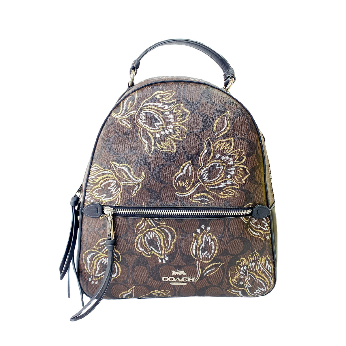 coach campus backpack floral black and brown signature Beyond Braid EZ Fishing stow it Color:Red Glitter Belly CGR