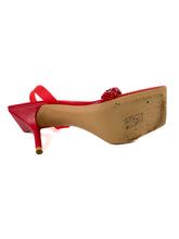 Givenchy red slingback sandals size 39