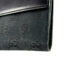 Leather wallet Gucci Black in Leather - 25927052
