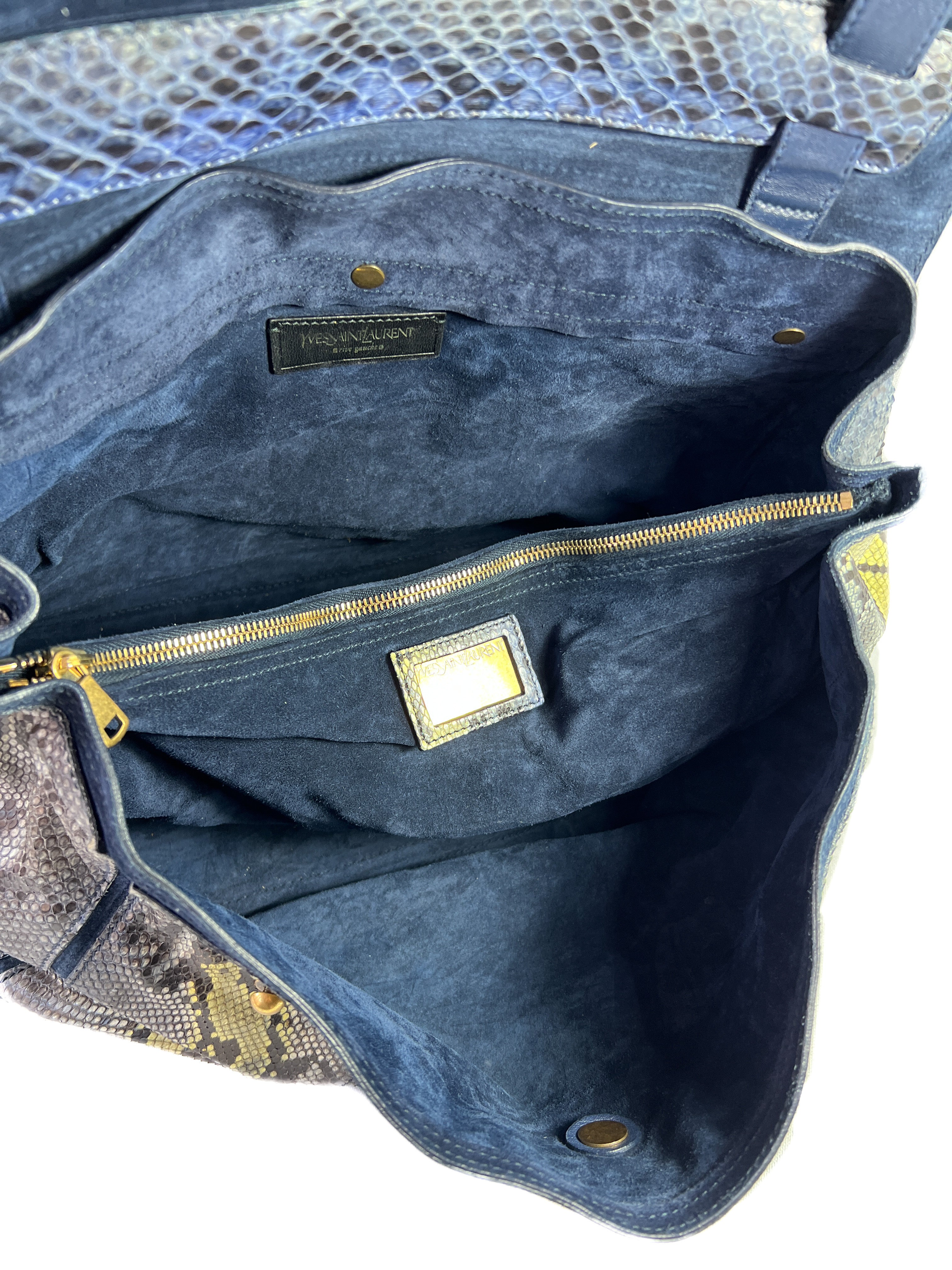 Yves Saint Lauren multi color Muse 2 satchel