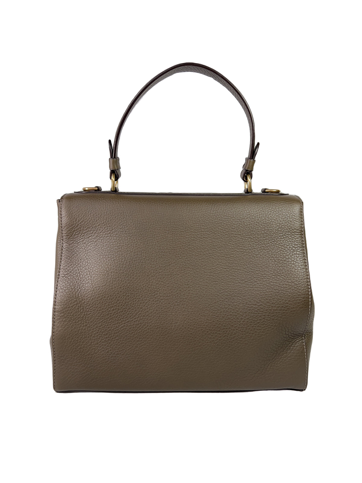 Ralph Lauren olive leather large Tiffin 33