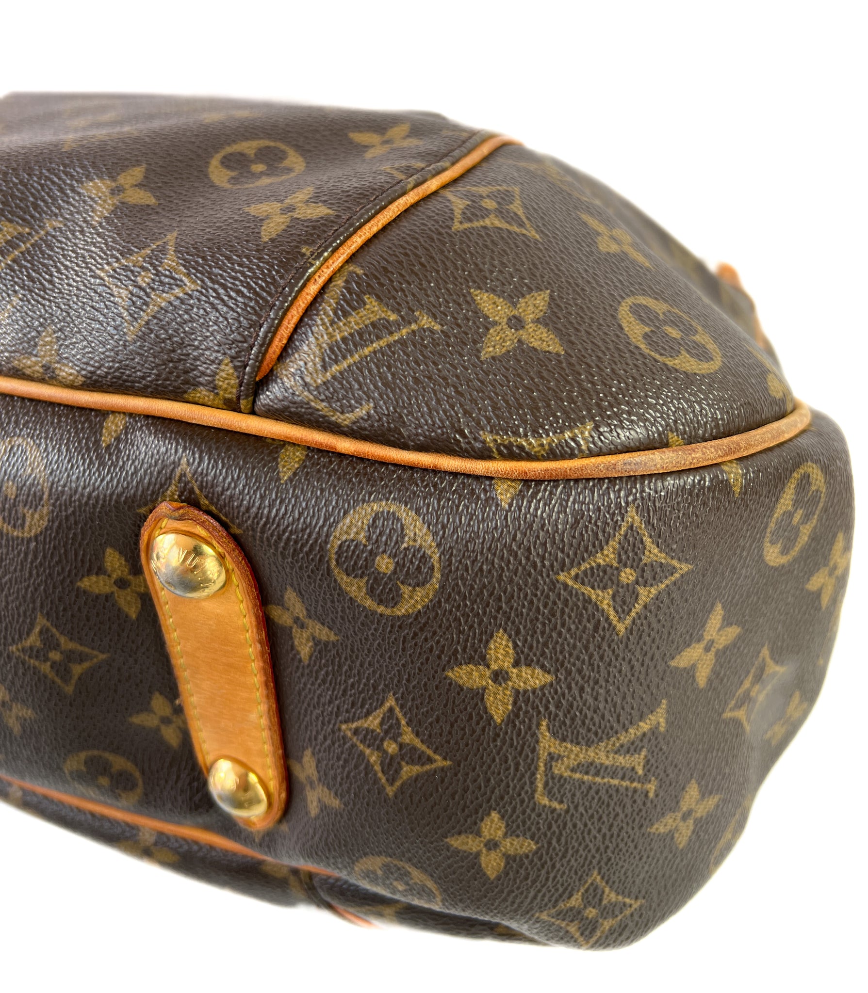 Vintage Galliera bag in brown monogram canvas Louis Vuitton
