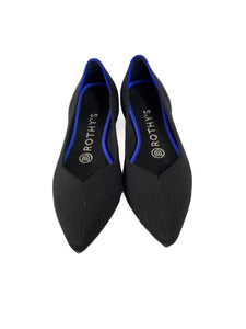 Rothy's black pointed flats size 6