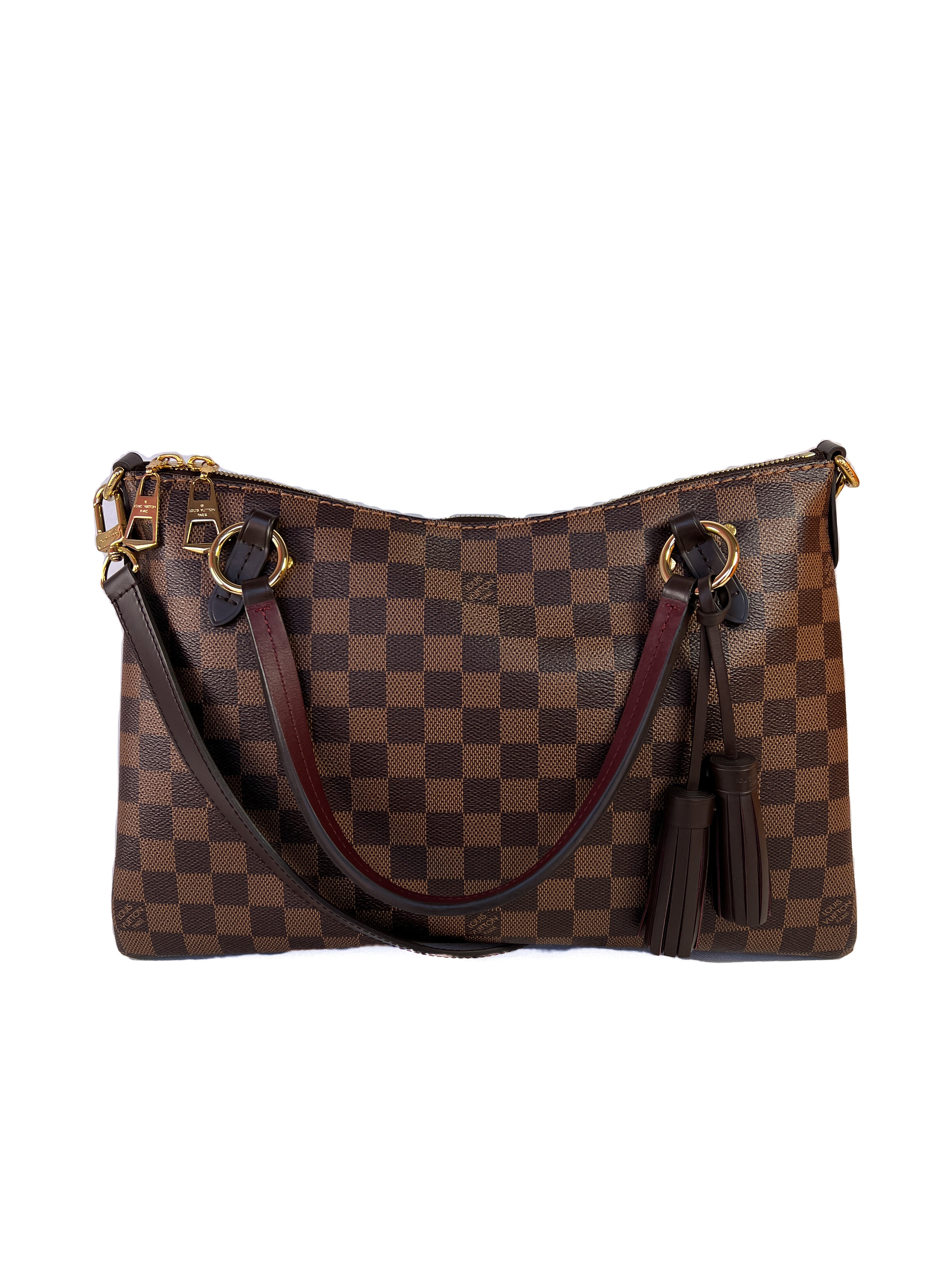 Louis Vuitton lymnington damier ebene satchel