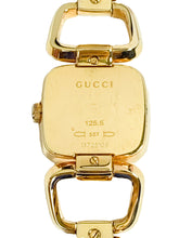 Gucci gold tone G watch