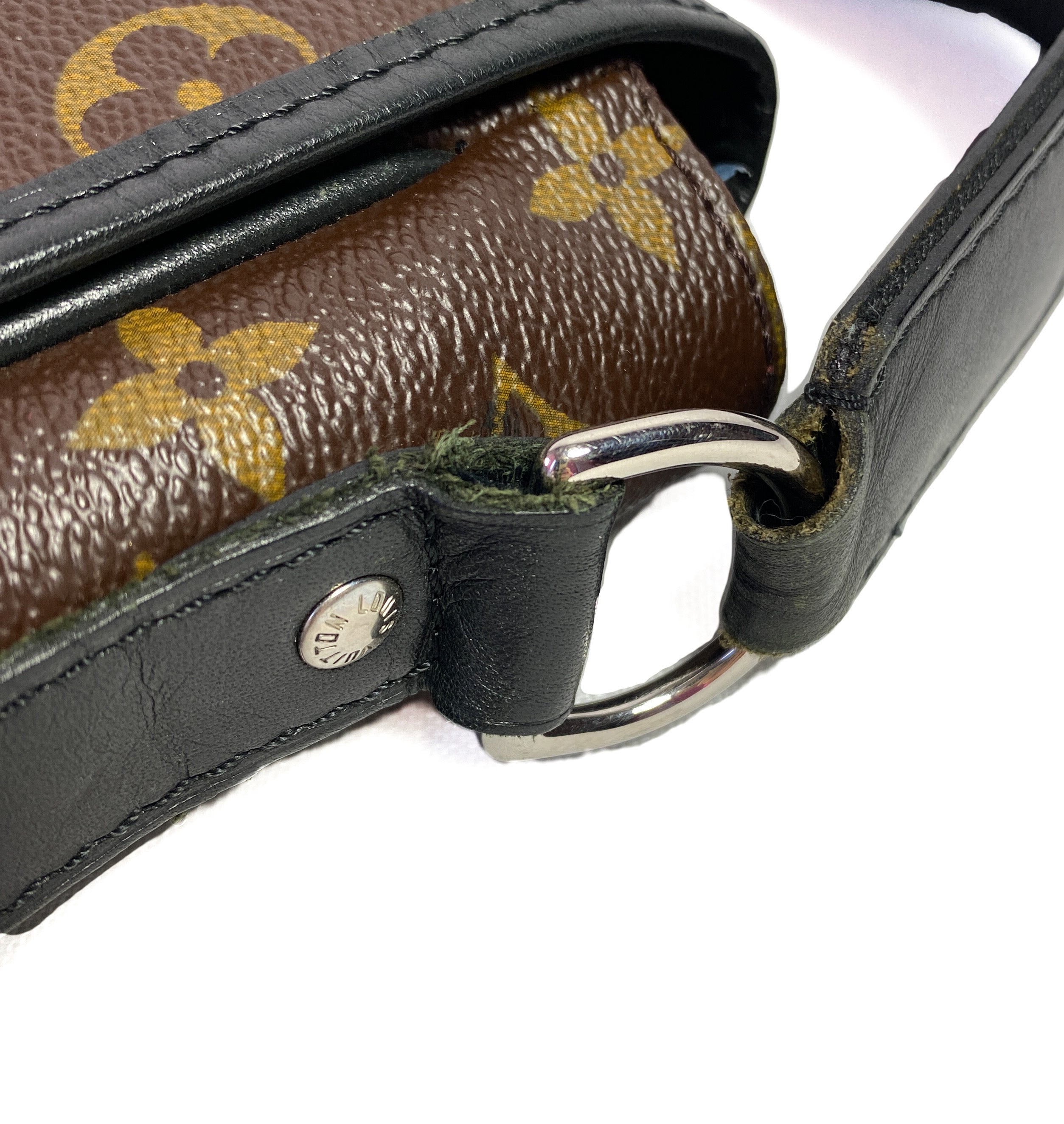 Louis Vuitton Monogram Macassar Bass messenger bag