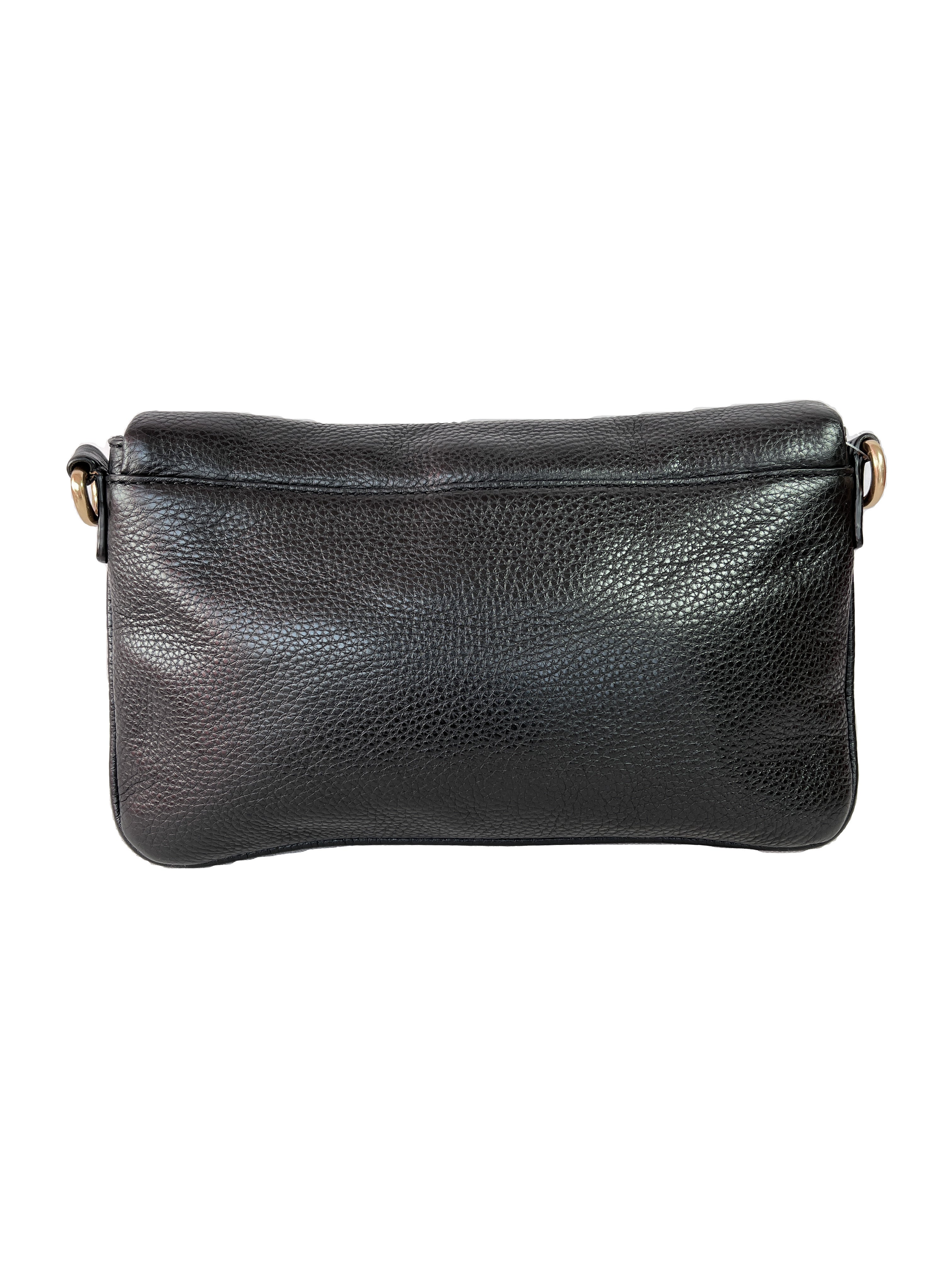 Marc by Marc Jacobs black leather crossbody