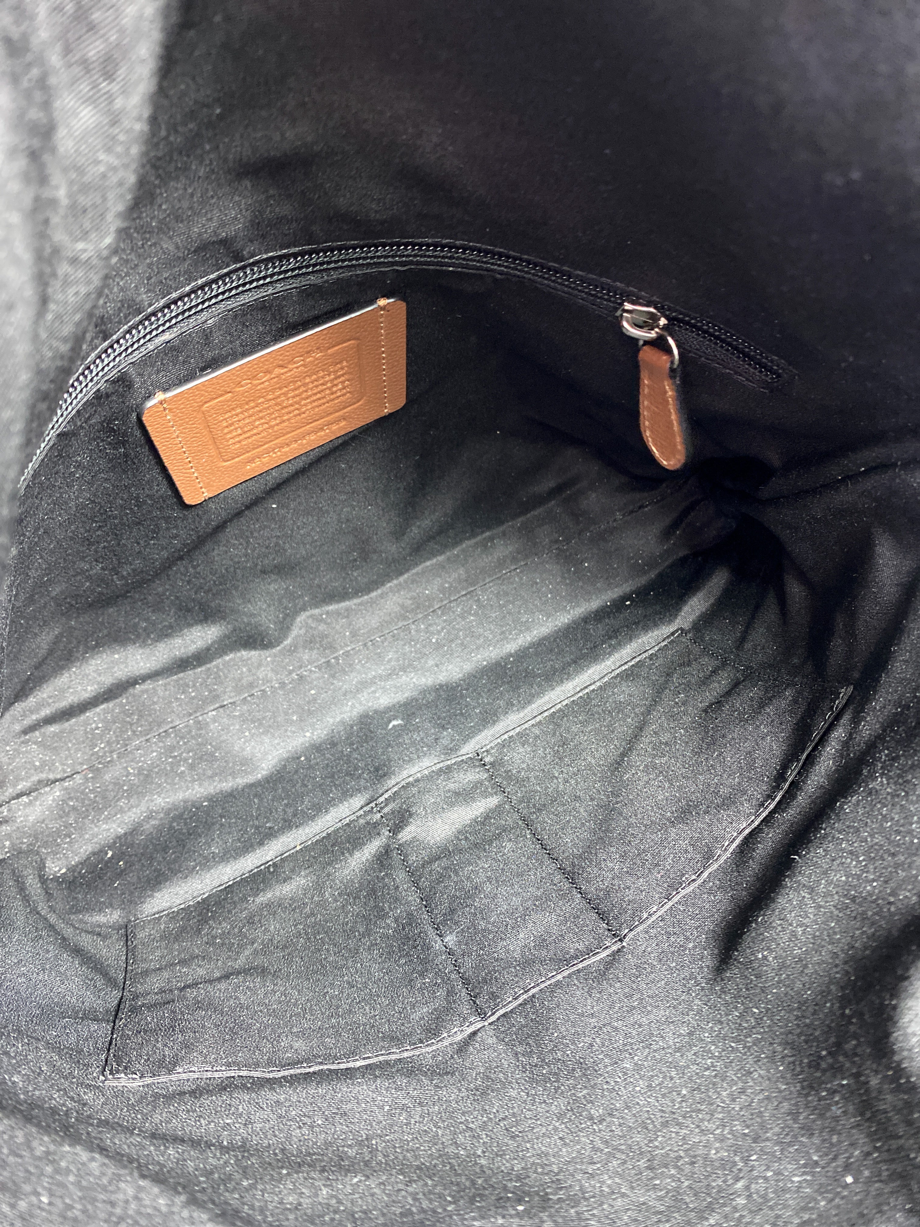 Coach leather Metropolitan Utility brown tote