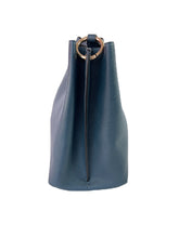 Coach teal leather Willow bucket bag 55200