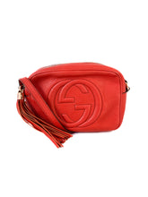 Gucci soho disco orange leather crossbody