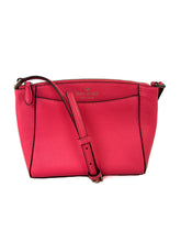Kate Spade neon pink leather crossbody