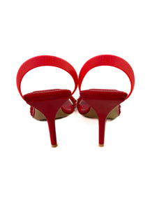 Givenchy red slingback sandals size 39