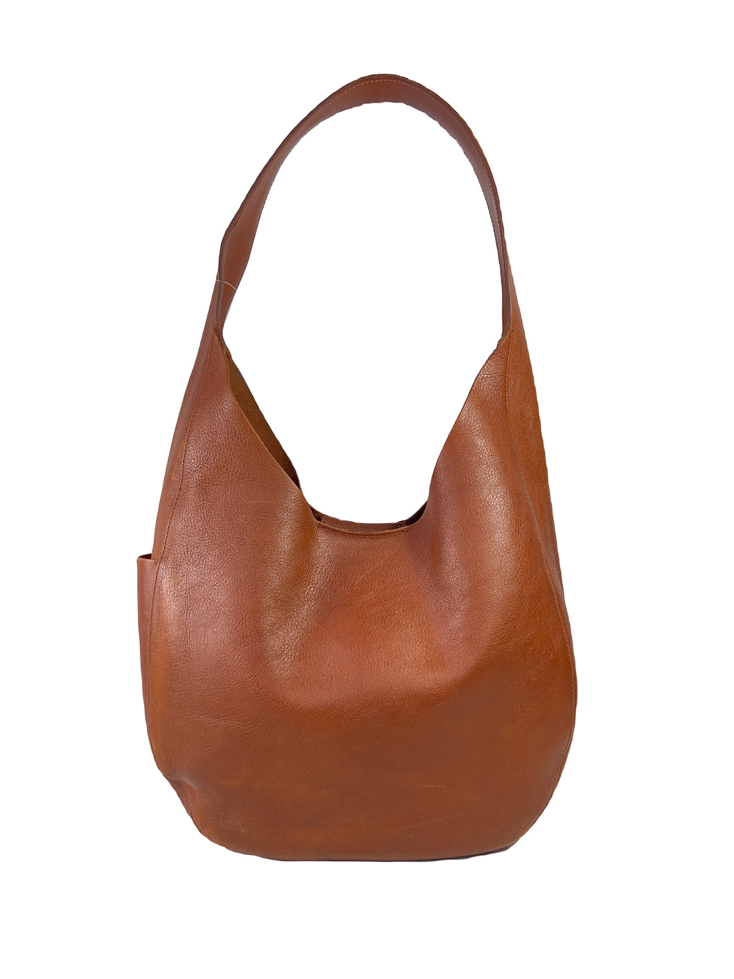 Madewell dark brown leather shoulder bag