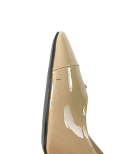 Prada nude patent leather pumps size 37.5