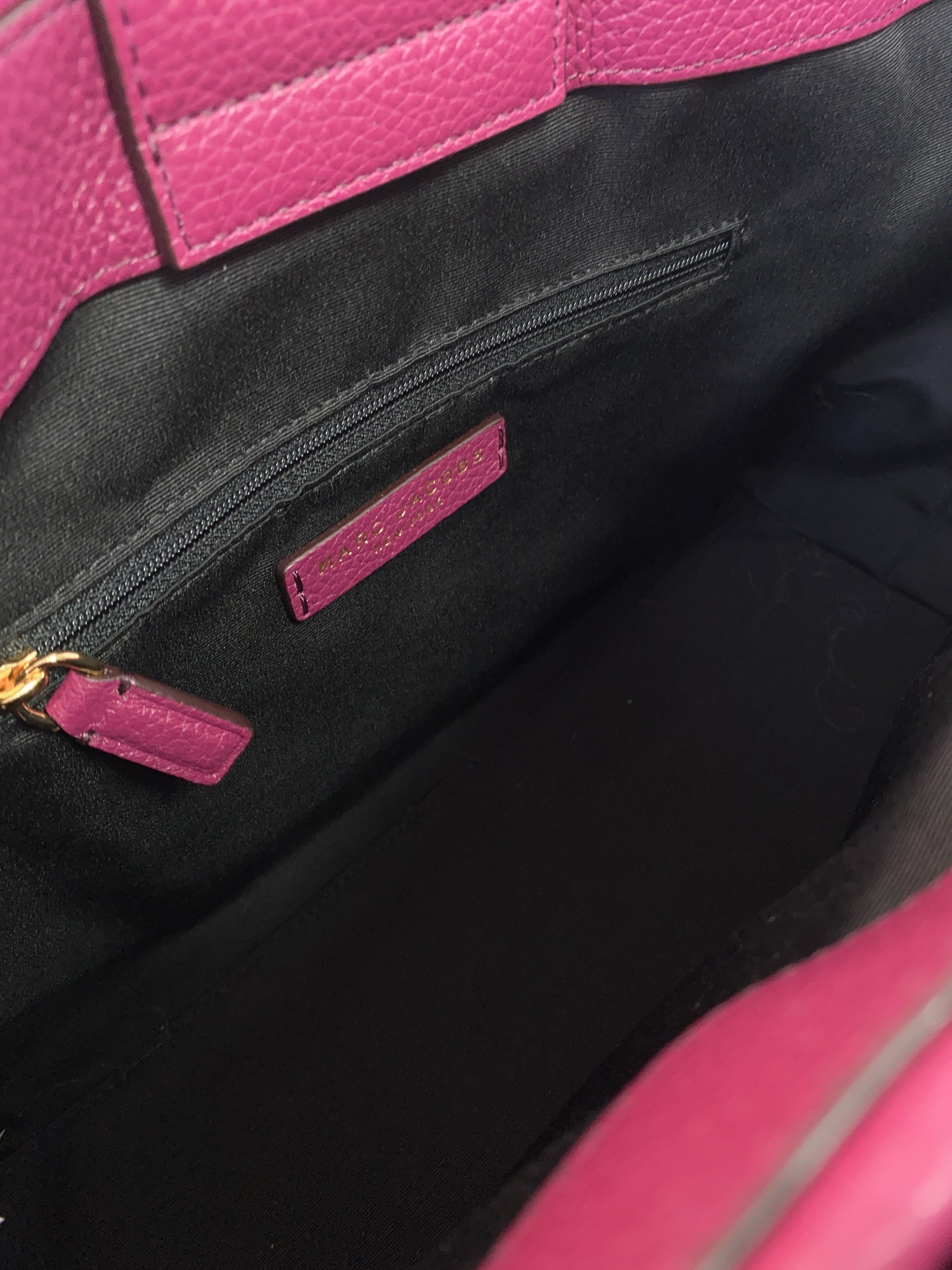 Marc Jacobs purple Empire City tote NWOT