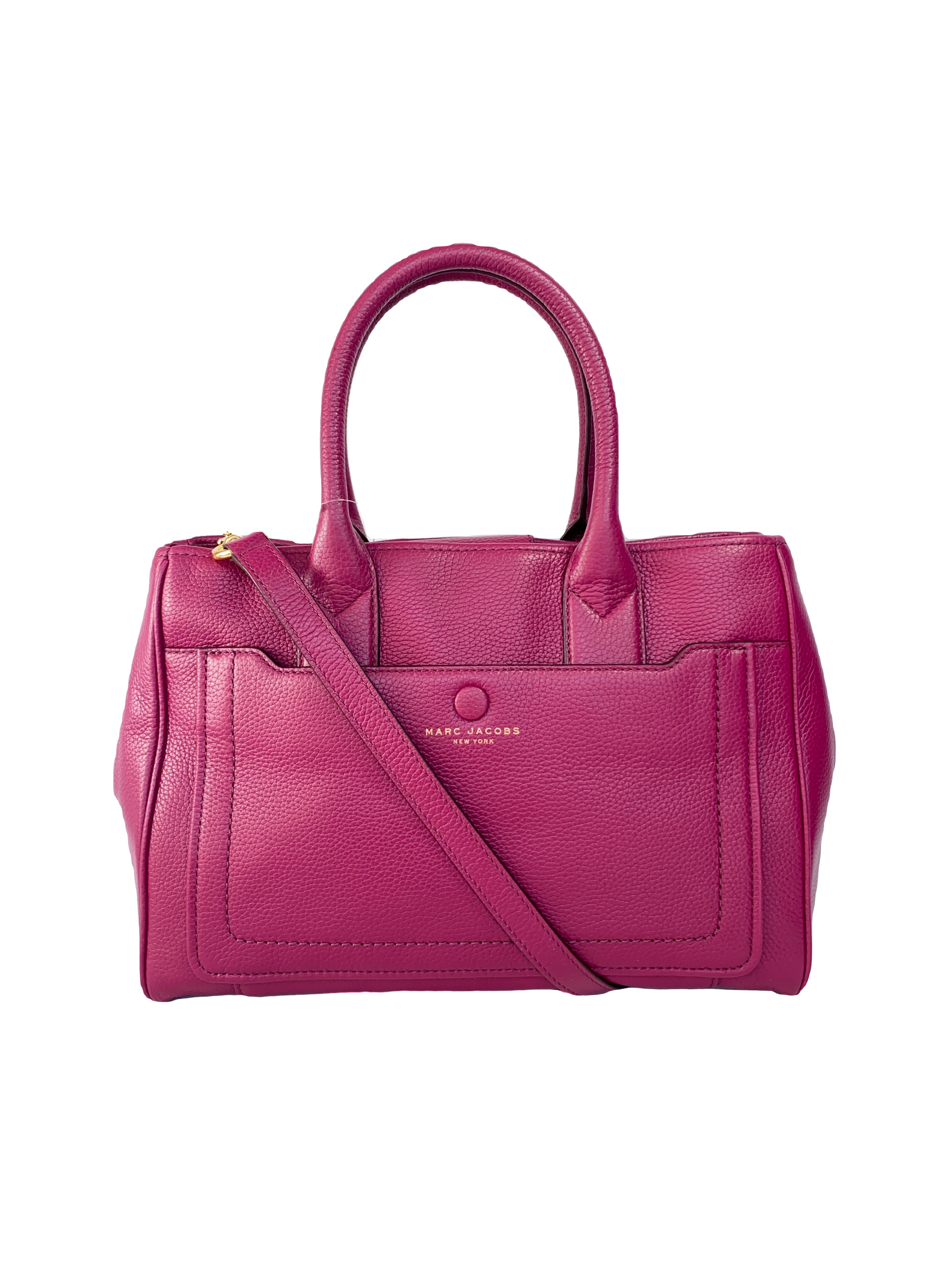 Marc Jacobs purple Empire City tote NWOT