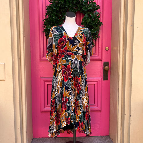 Club Monaco multi color short sleeve dress size 8