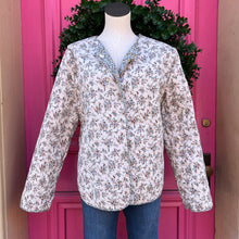 English Factory multi color floral lightweight jacket size M