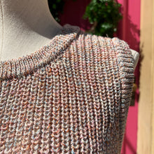 Ella Moss multi color knit sweater tank size L