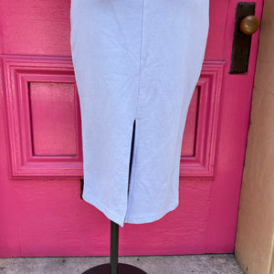 Lucy Paris periwinkle sweatshirt top & skirt set size S