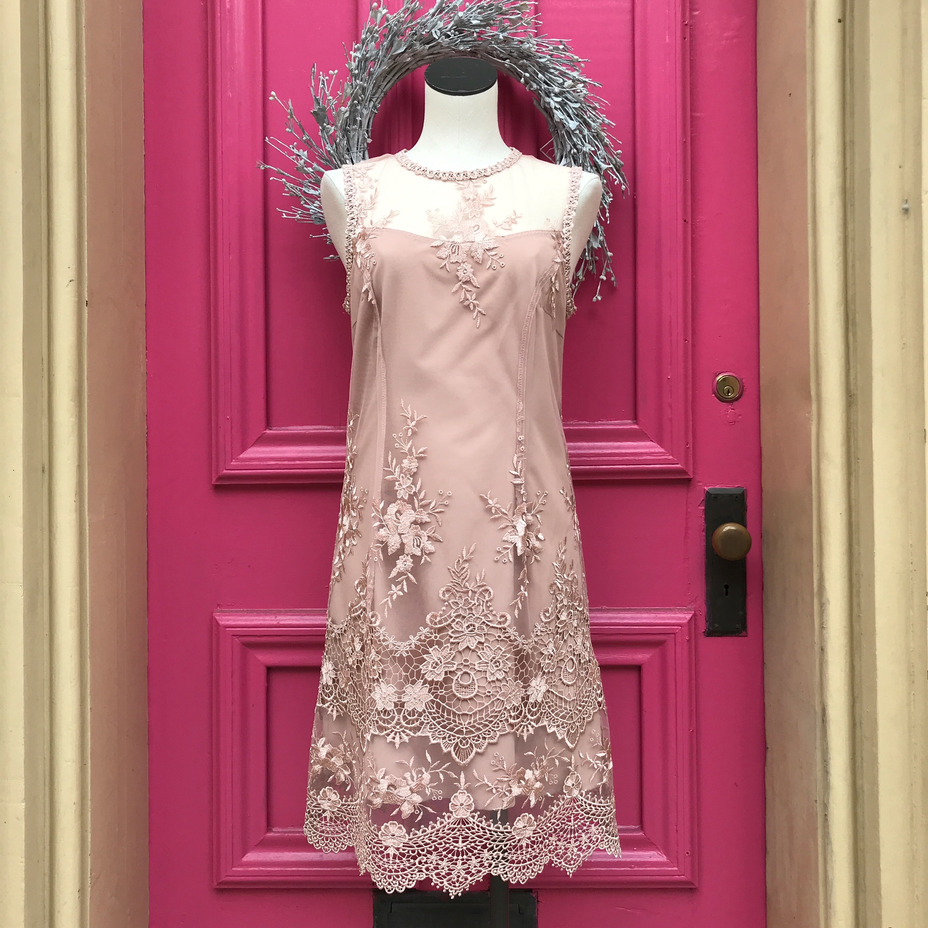 Nanette Nanette Lepore blush tank dress size 8