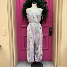 Victoria's Secret light purple and white floral jumpsuit size L
