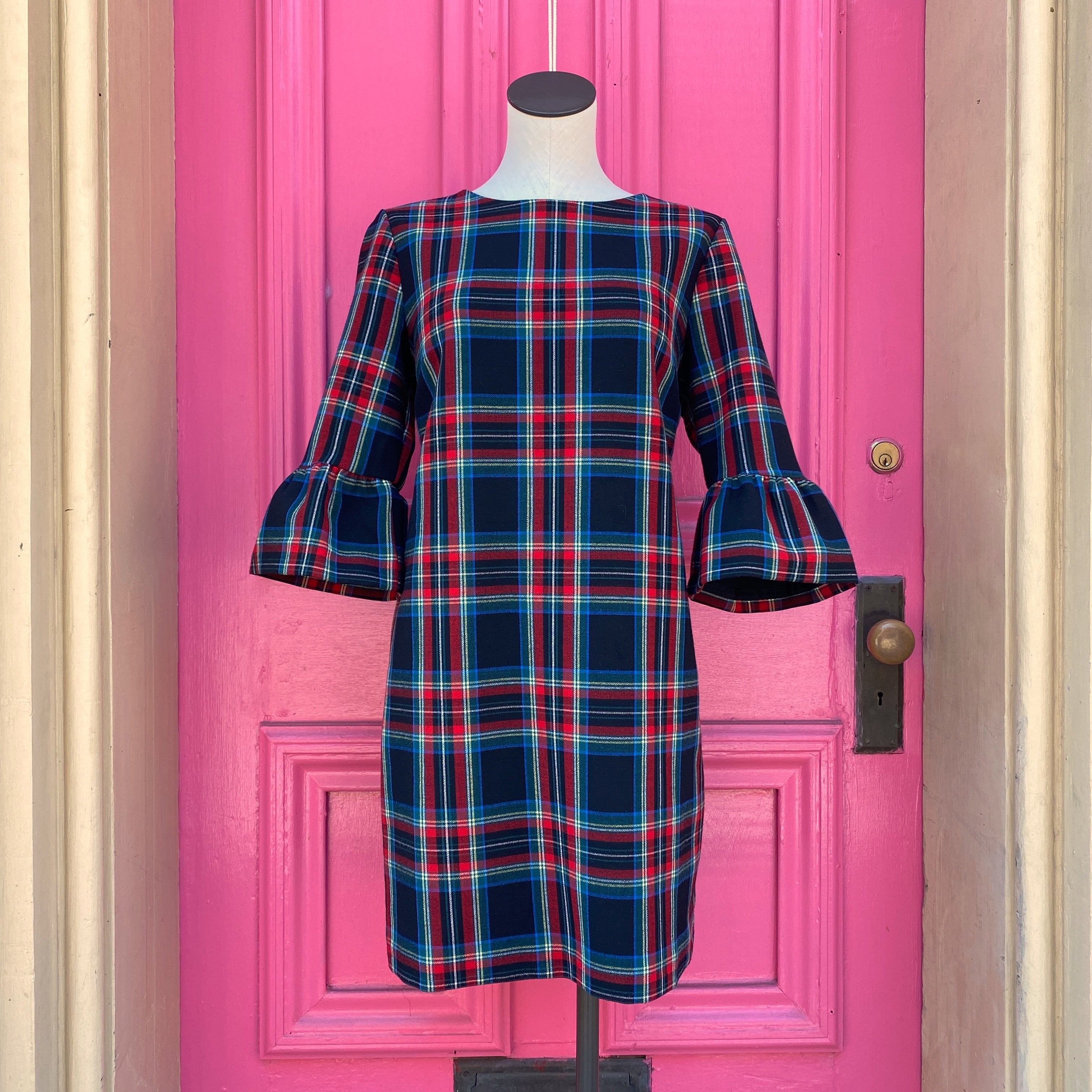 Vineyard Vines plaid dress size 8