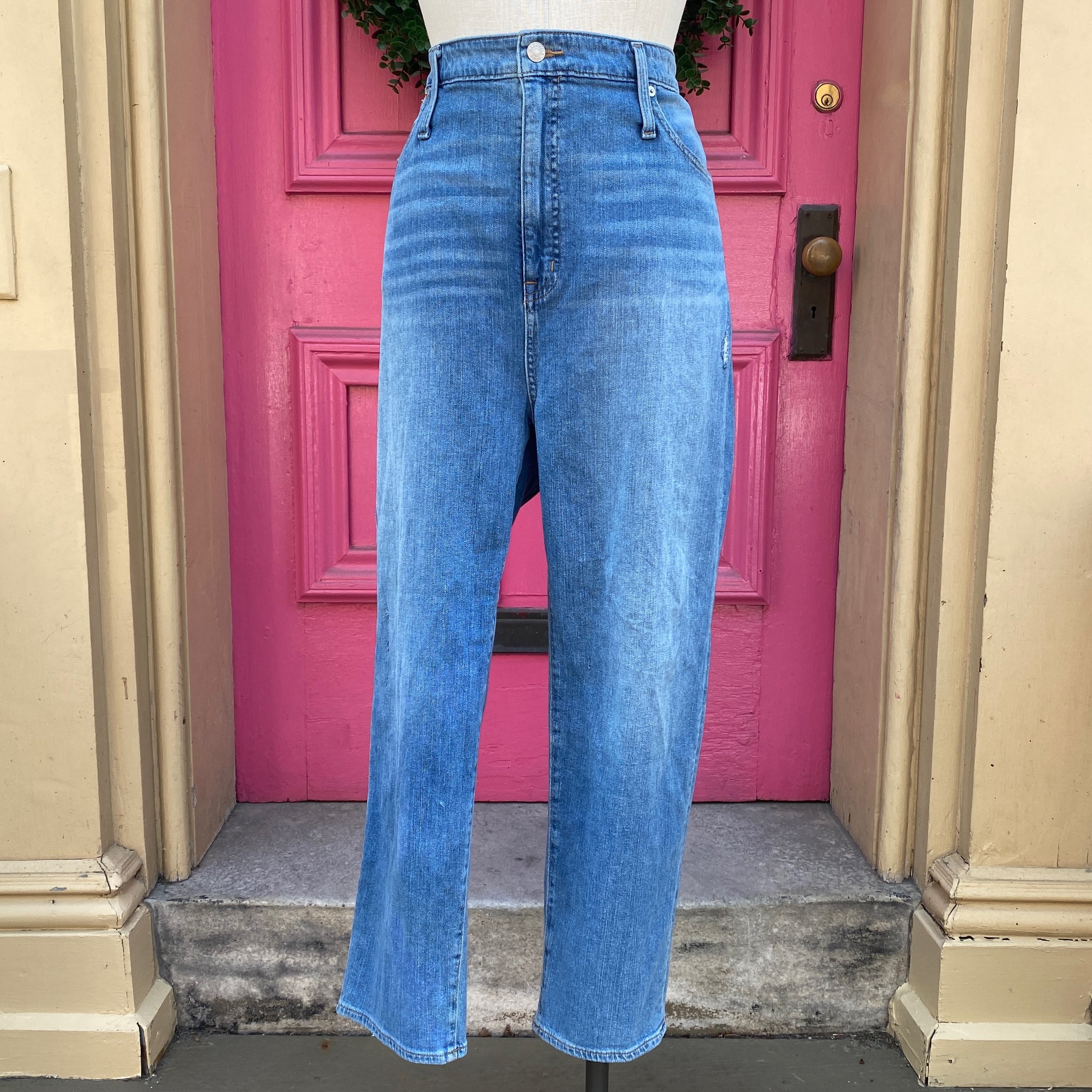 Madewell classic straight jeans size 35 (20)