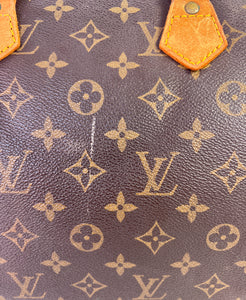 Louis Vuitton vintage 1988 monogram speedy 35 – My Girlfriend's Wardrobe LLC