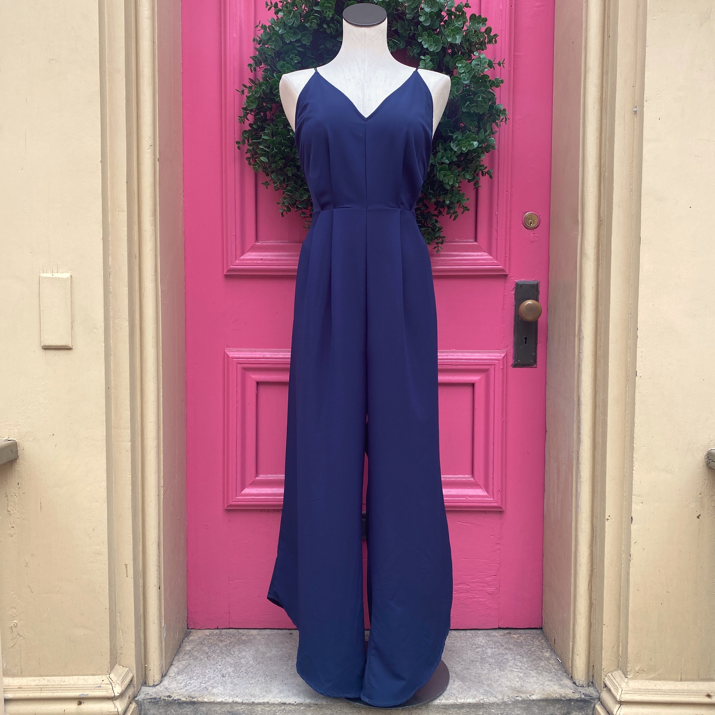Free Press Clothing navy jumpsuit size XL