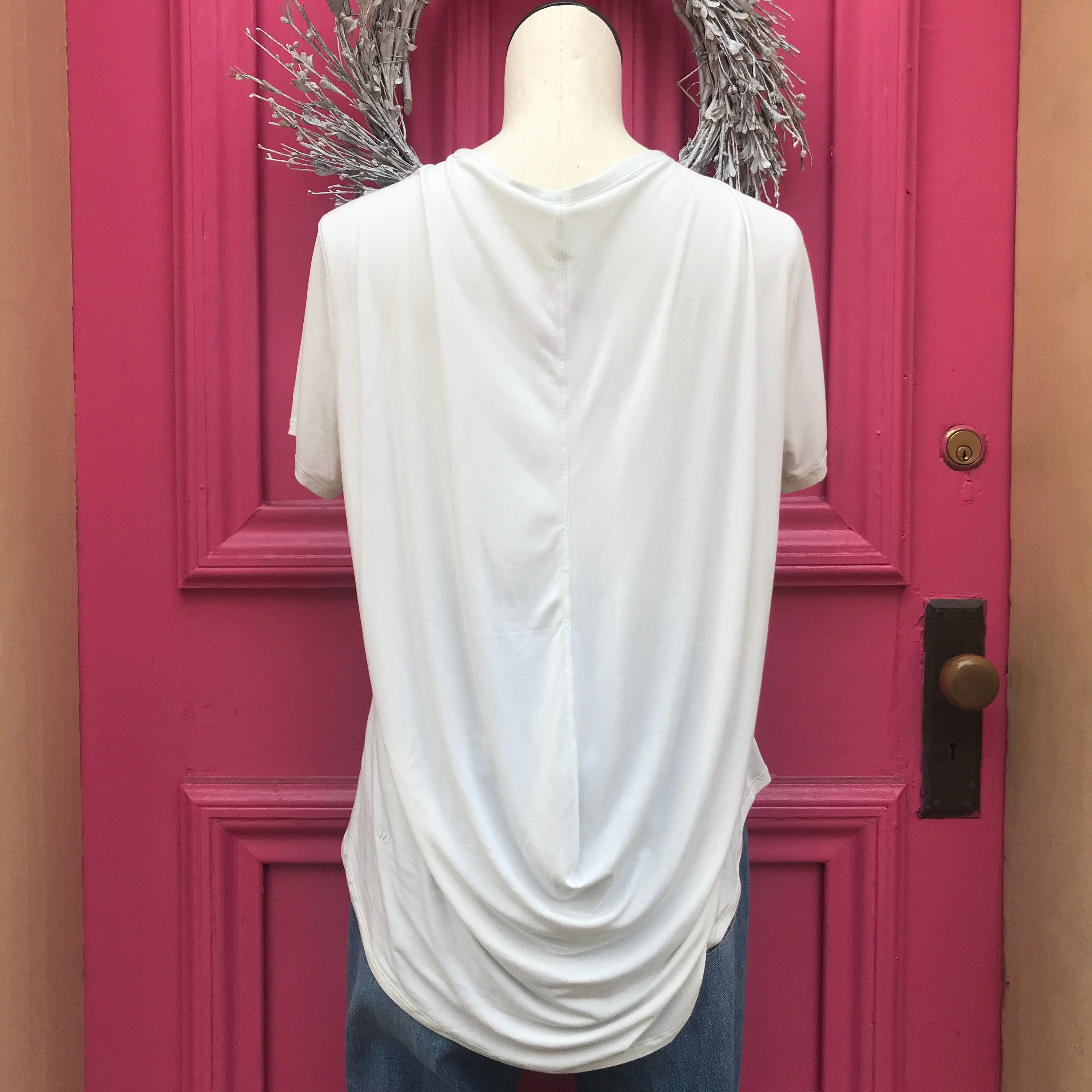Lululemon light mint short sleeve top size 12