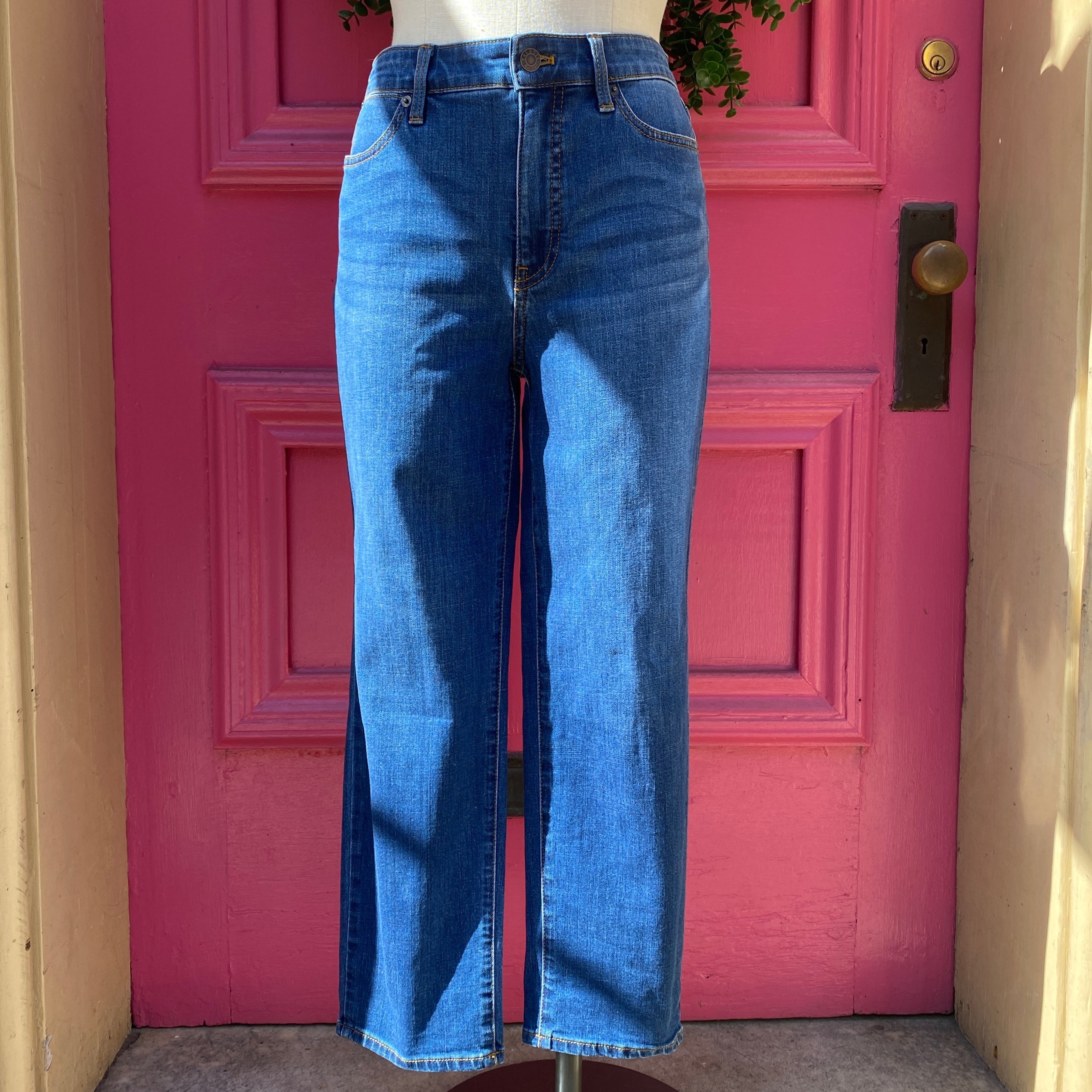 Talbots straight crop jeans size 6