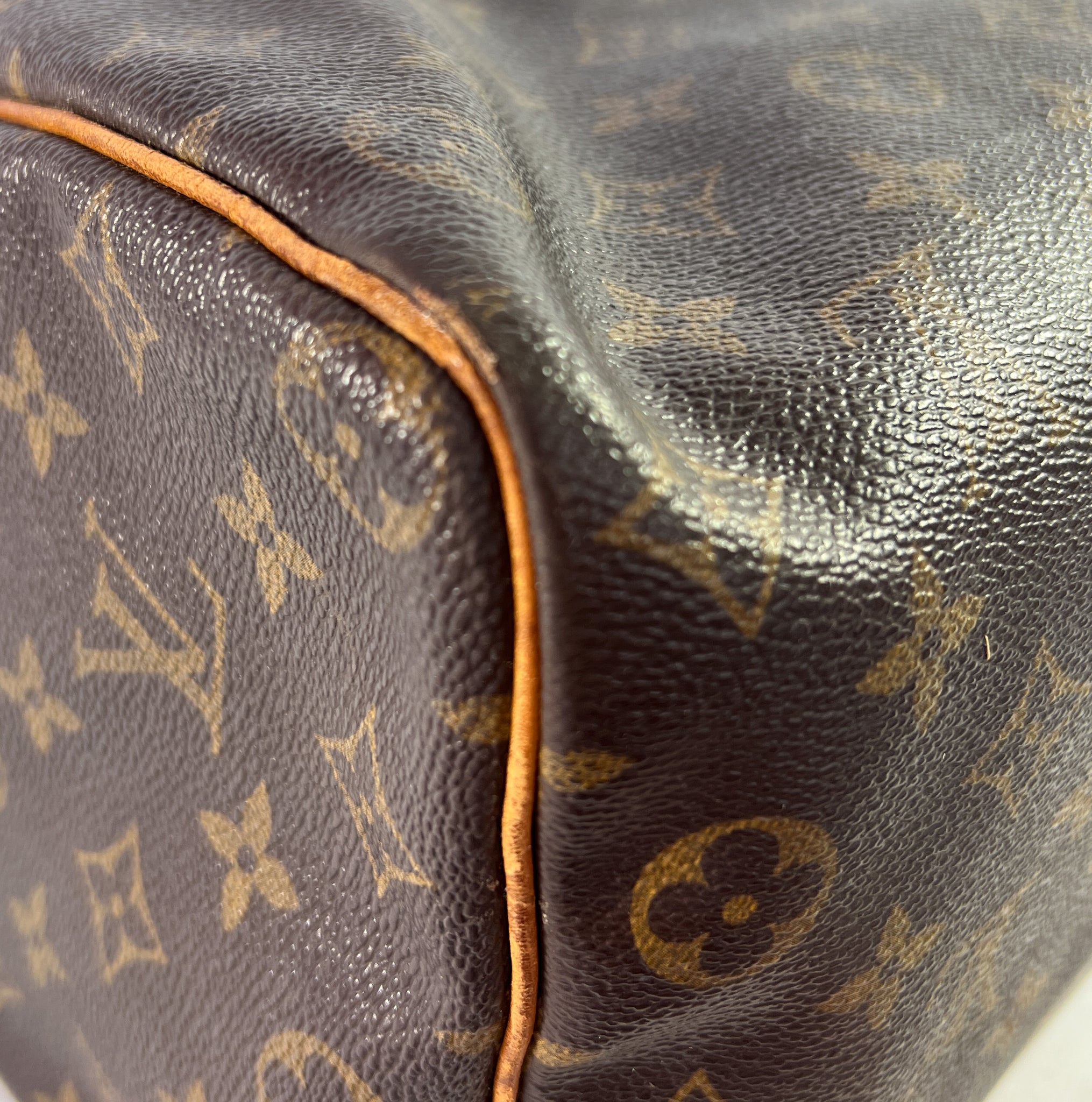 Authentic Louis Vuitton Monogram Speedy 35 Hand Bag Purse MB 0012 Vintage  Good