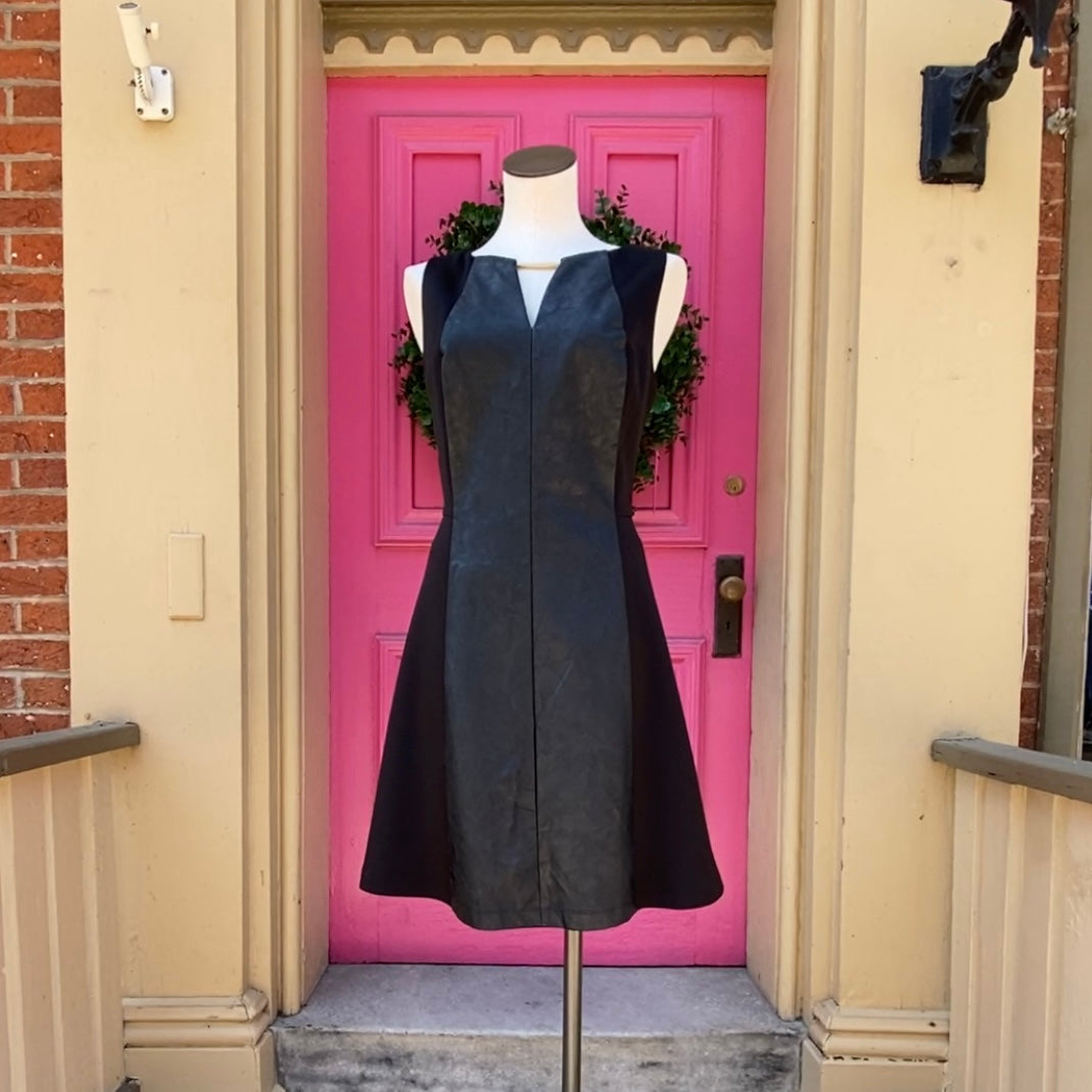 Vince Camuto black tank dress size 14 New With Tags