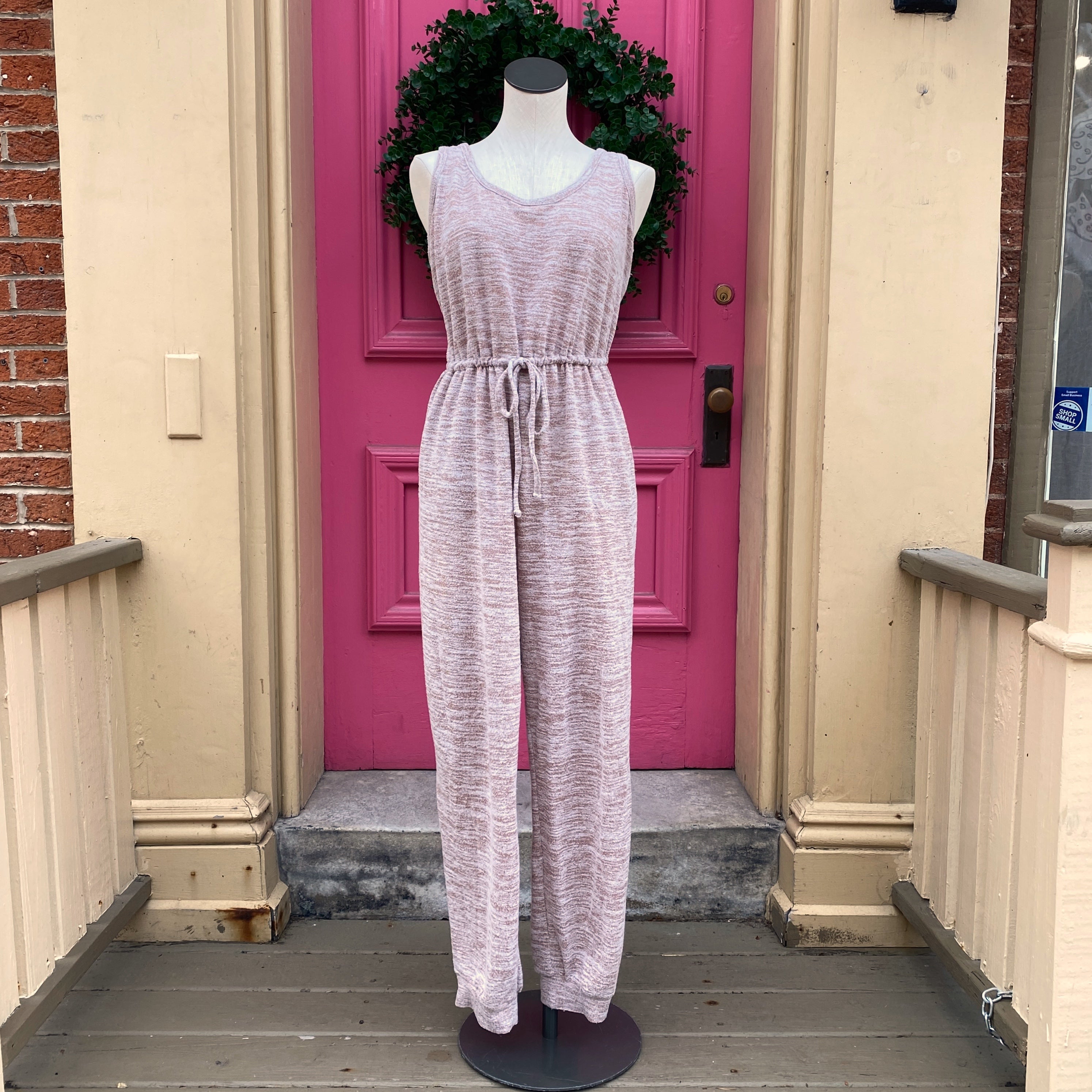 Eloquii blush jumpsuit size 14/16