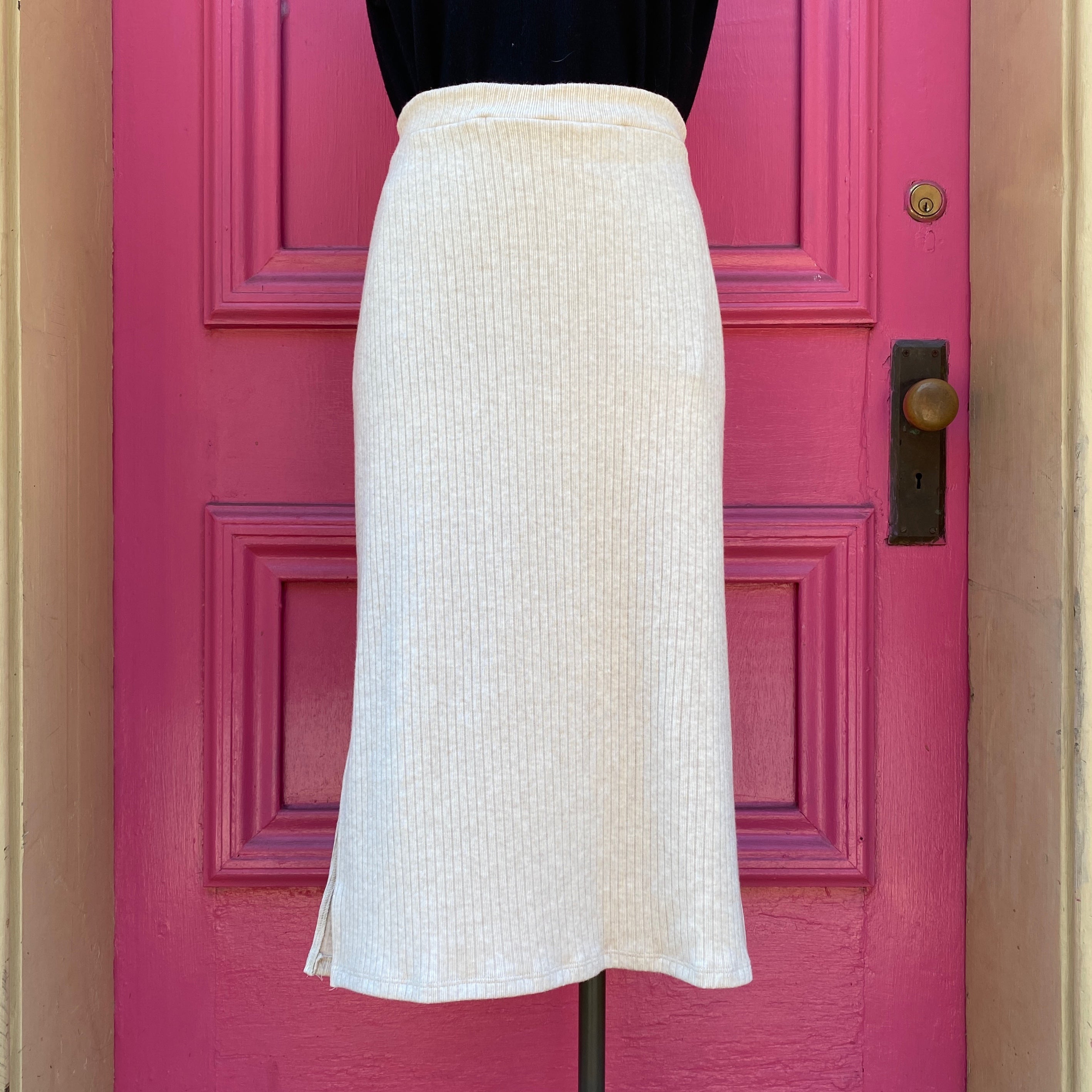 Hayden beige ribbed skirt size 1X New With Tags